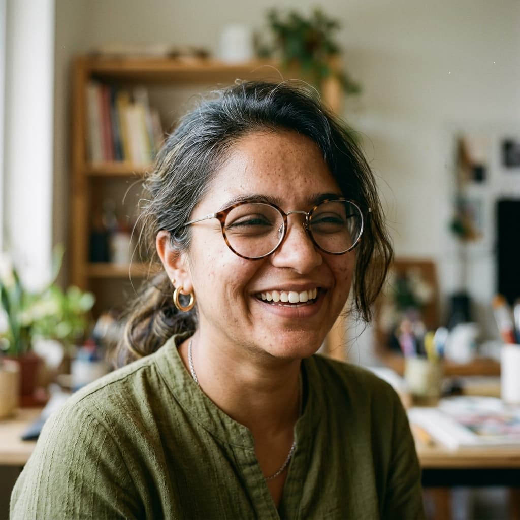 Indian creative professional portrait