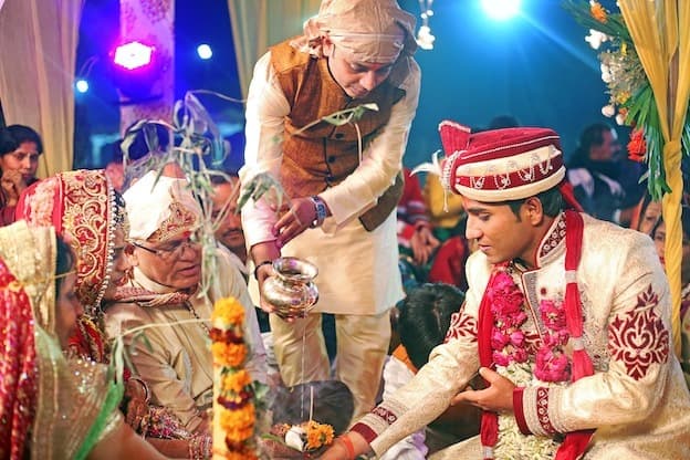 Intimate wedding vows